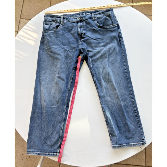 The Foundry Advance Flex 360 Distressed Stretch Denim Jeans Men's Big 44x29 - Picture 2 of 4